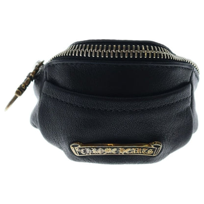 Chrome Hearts Wristher Snat Pack Wallet Leather Bracelet Black