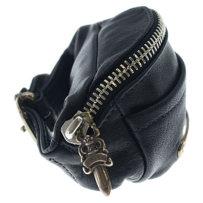 Chrome Hearts Wristher Snat Pack Wallet Leather Bracelet Black — view 3