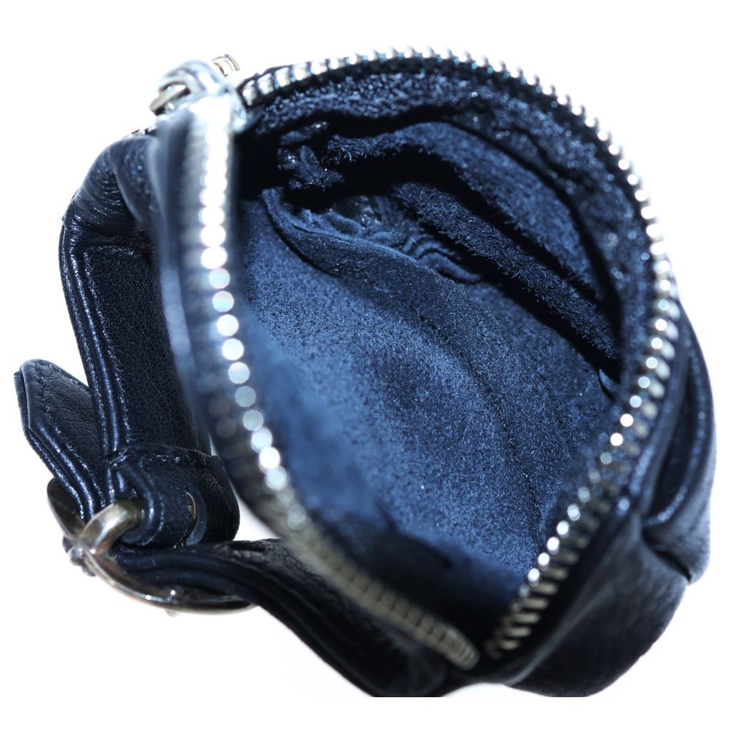 Chrome Hearts Wristher Snat Pack Wallet Leather Bracelet Black — view 5