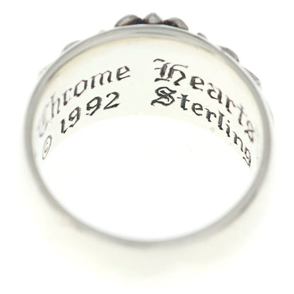 Chrome Hearts Flrl Crs Floral Cross Ring Silver — view 5