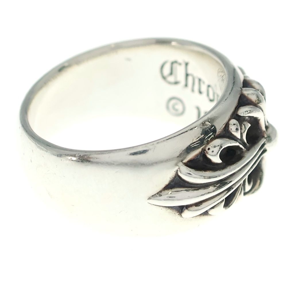 Chrome Hearts Flrl Crs Floral Cross Ring Silver — view 3