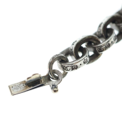Chrome Hearts Paper Chain 18 Necklace Silver — view 6