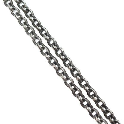 Chrome Hearts Paper Chain 18 Necklace Silver — view 3