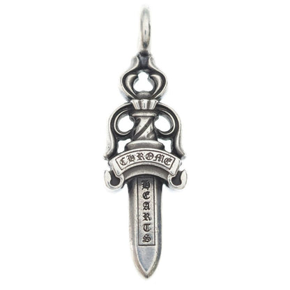 Chrome Hearts Double Dagger Daga Pendant Silver — view 2