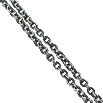 Chrome Hearts Paper Chain 18 Necklace Silver — view 3