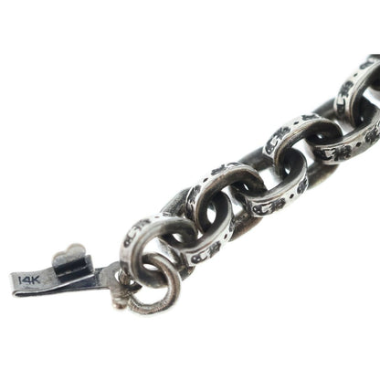 Chrome Hearts Paper Chain 18 Necklace Silver — view 6