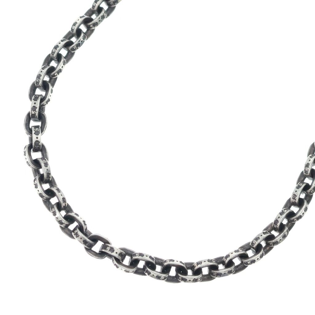 Chrome Hearts Paper Chain 18 Necklace Silver