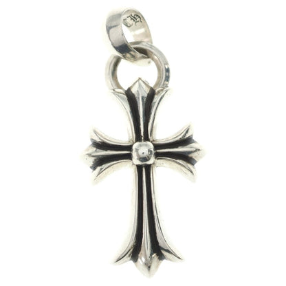 Chrome Hearts CH Crs Sml Bale Small CH Cross Pendant Silver