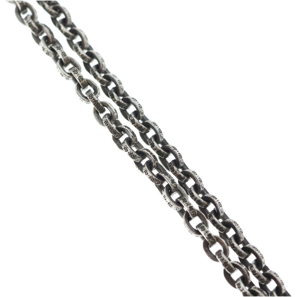 Chrome Hearts Paper Chain 18 Necklace Silver — view 3