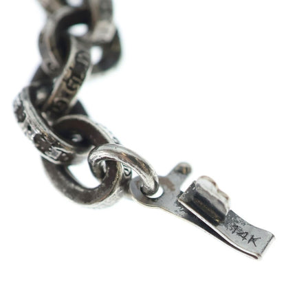 Chrome Hearts Paper Chain 18 Necklace Silver — view 6