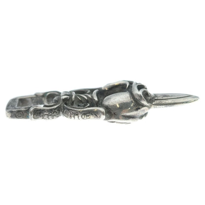Chrome Hearts Dagger Heart Daga Pendant Silver — view 4