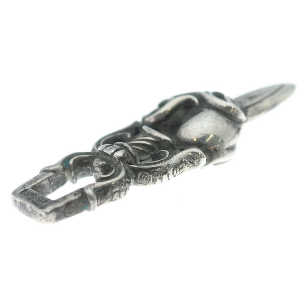 Chrome Hearts Dagger Heart Daga Pendant Silver — view 6