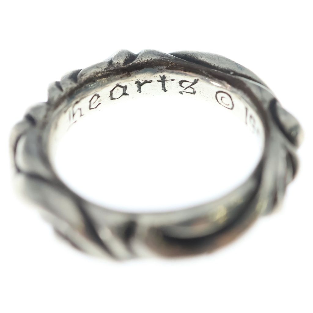 Chrome Hearts Scrl Band Scroll Ring Silver — view 6