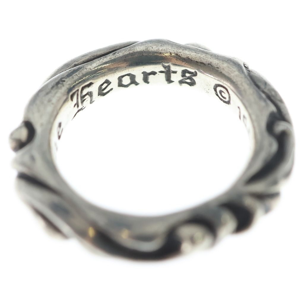 Chrome Hearts Scrl Band Scroll Ring Silver — view 6