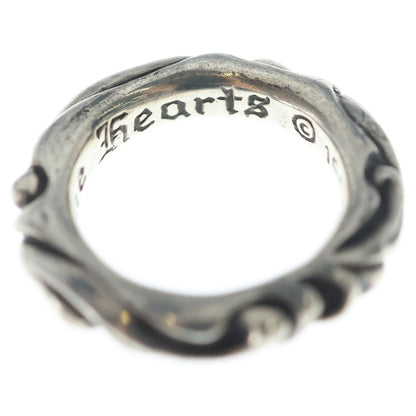 Chrome Hearts Scrl Band Scroll Ring Silver — view 6