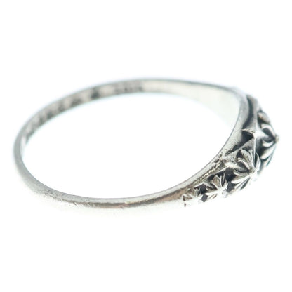 Chrome Hearts Tiny Pyramid Ring Silver — view 3