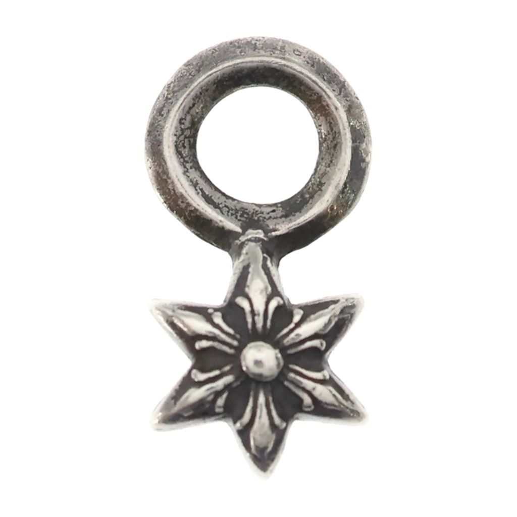 Chrome Hearts Star Charm 6 Point Stack Pendant Silver
