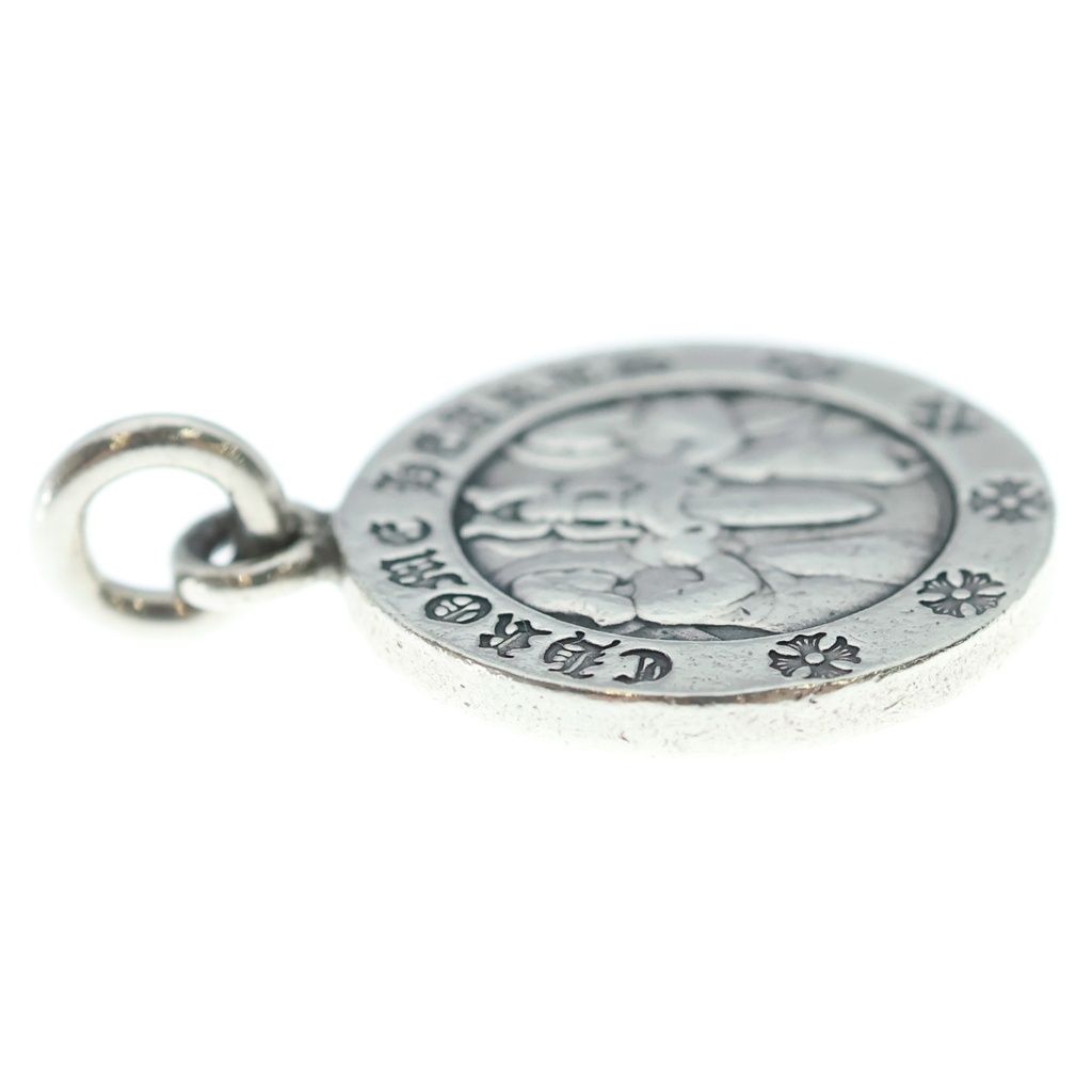 Chrome Hearts Chrm Angl Mdl V2 Angel Medal Charm Pendant Silver — view 4