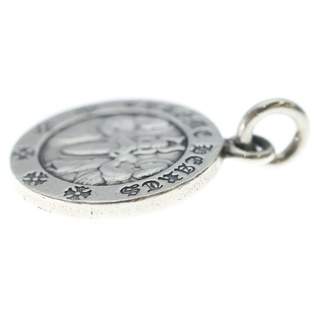 Chrome Hearts Chrm Angl Mdl V2 Angel Medal Charm Pendant Silver — view 3