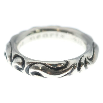 Chrome Hearts Scrl Band Scroll Ring Silver — view 3