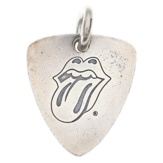 Chrome Hearts Guitar Pick Pendant Silver