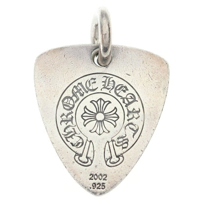 Chrome Hearts Guitar Pick Pendant Silver — view 2