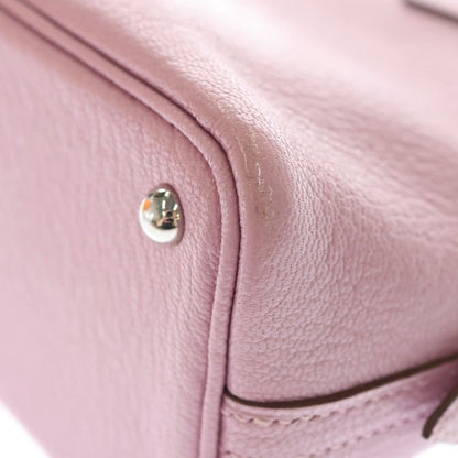 Hermes Bolide Mini Mauve Sylvestre Chevre Mini Shoulder Bag Pink Leather Silver — view 6