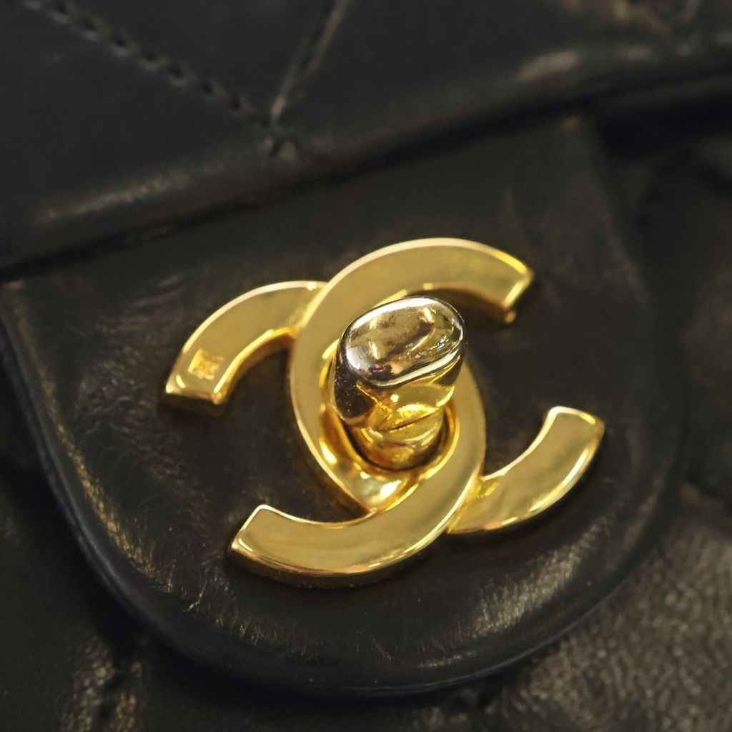 Chanel Mini Quilted 17 Lambskin Leather S Flap Bijou Chain Shoulder Bag Gold — view 7