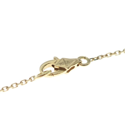 Van Cleef & Arpels Sweet Alhambra Mother of Pearl Pendant Chain Gold — view 4