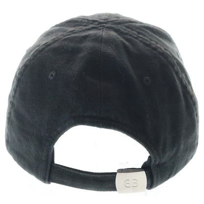 Balenciaga Cities Paris Cap Logo Embroidery Baseball Cap Hat Black — view 2