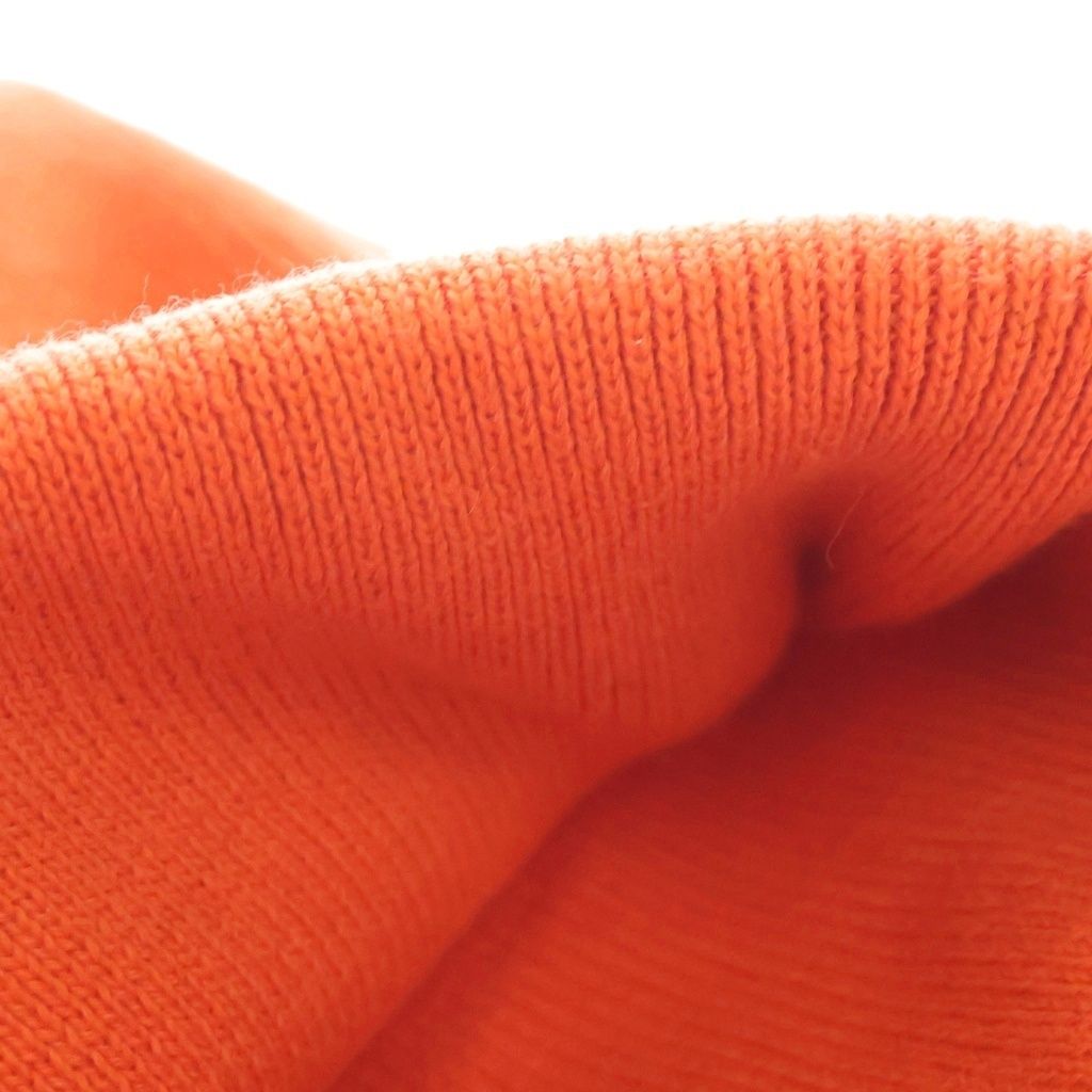 Louis Vuitton LV Cup Logo Cotton Cashmere Beanie Knit Hat Orange — view 8
