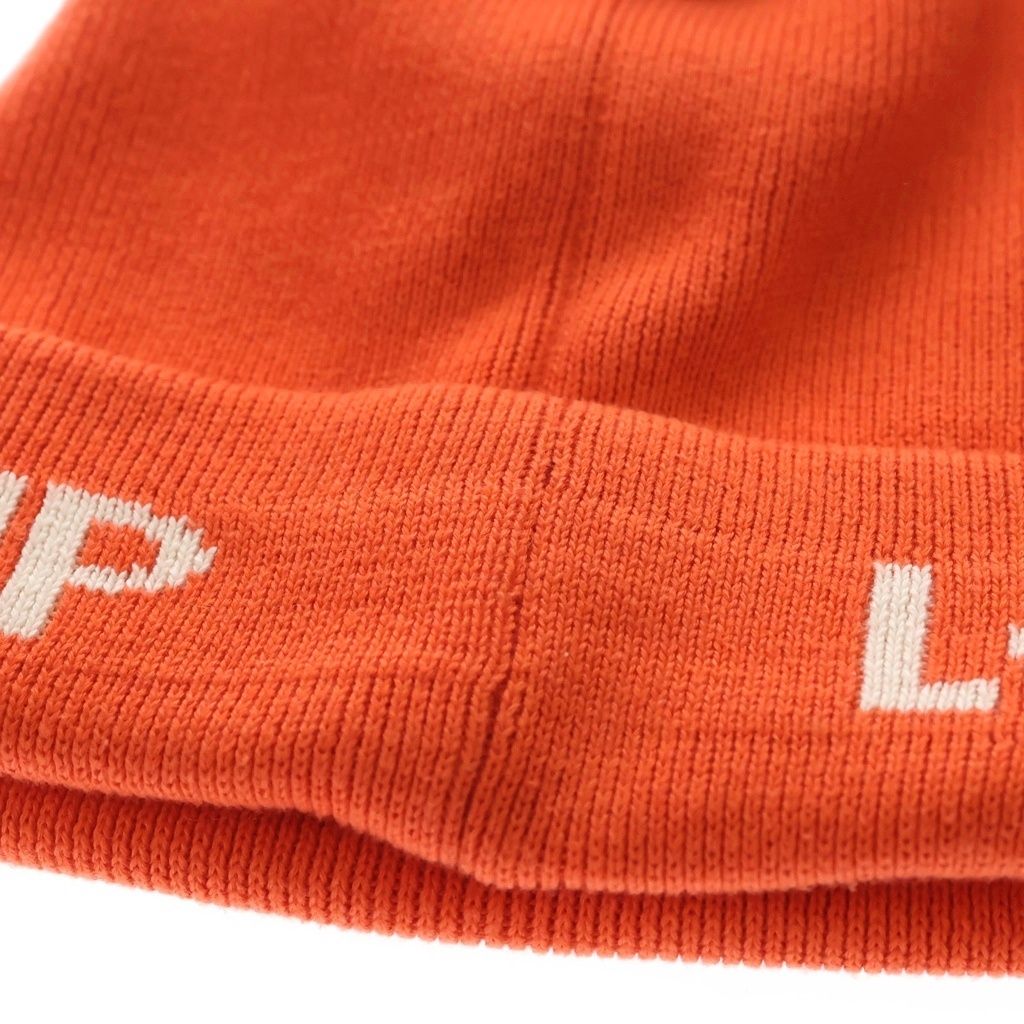 Louis Vuitton LV Cup Logo Cotton Cashmere Beanie Knit Hat Orange — view 6