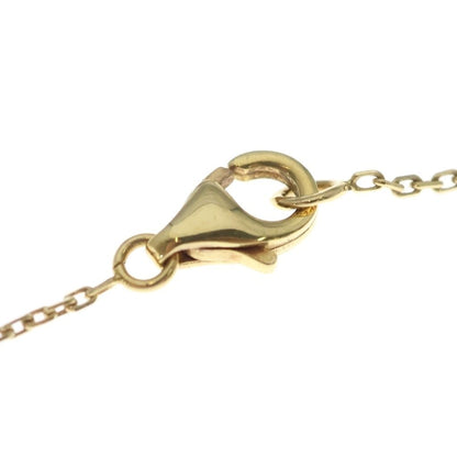 Van Cleef & Arpels Sweet Alhambra Mother of Pearl Pendant Chain Gold — view 4