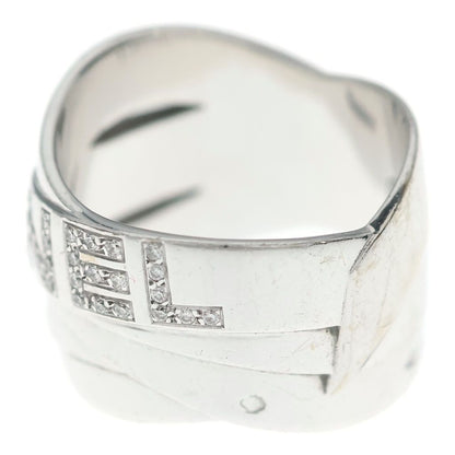 Chanel Boldic Diamond Ring Silver — view 4
