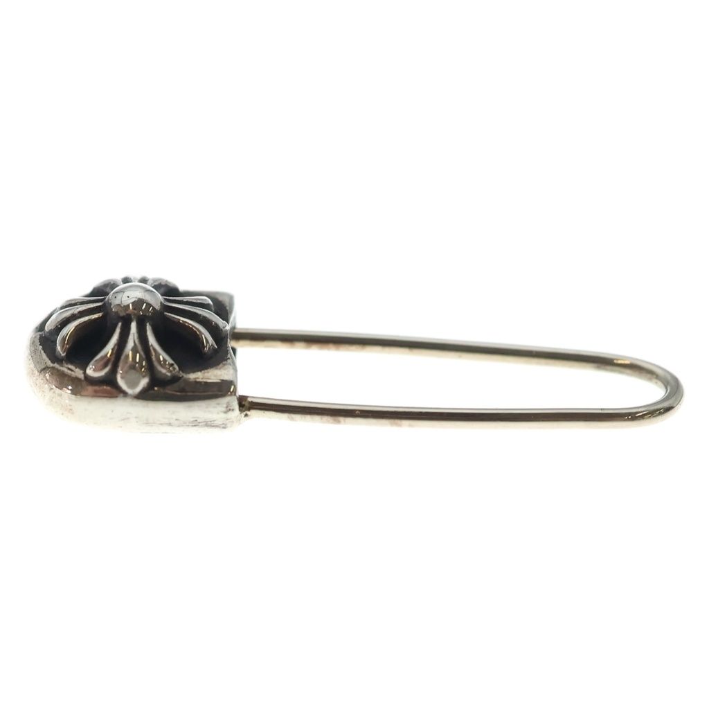 Chrome Hearts ER Safety Pin Silver Earrings — view 3
