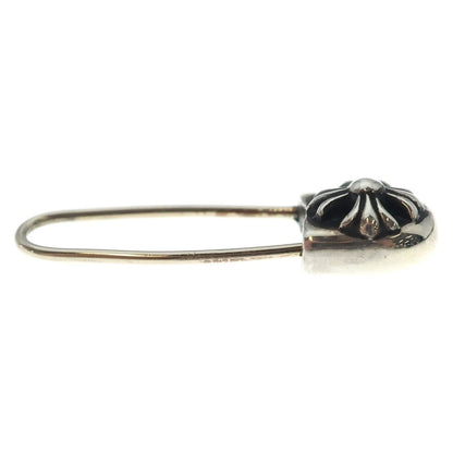 Chrome Hearts ER Safety Pin Silver Earrings — view 4