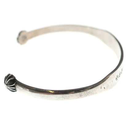 Chrome Hearts Bangle Flat CH Silver Bracelet — view 3