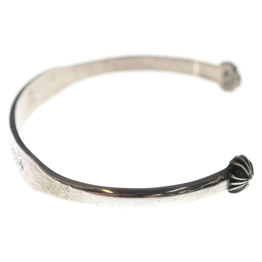 Chrome Hearts Bangle Flat CH Silver Bracelet — view 4