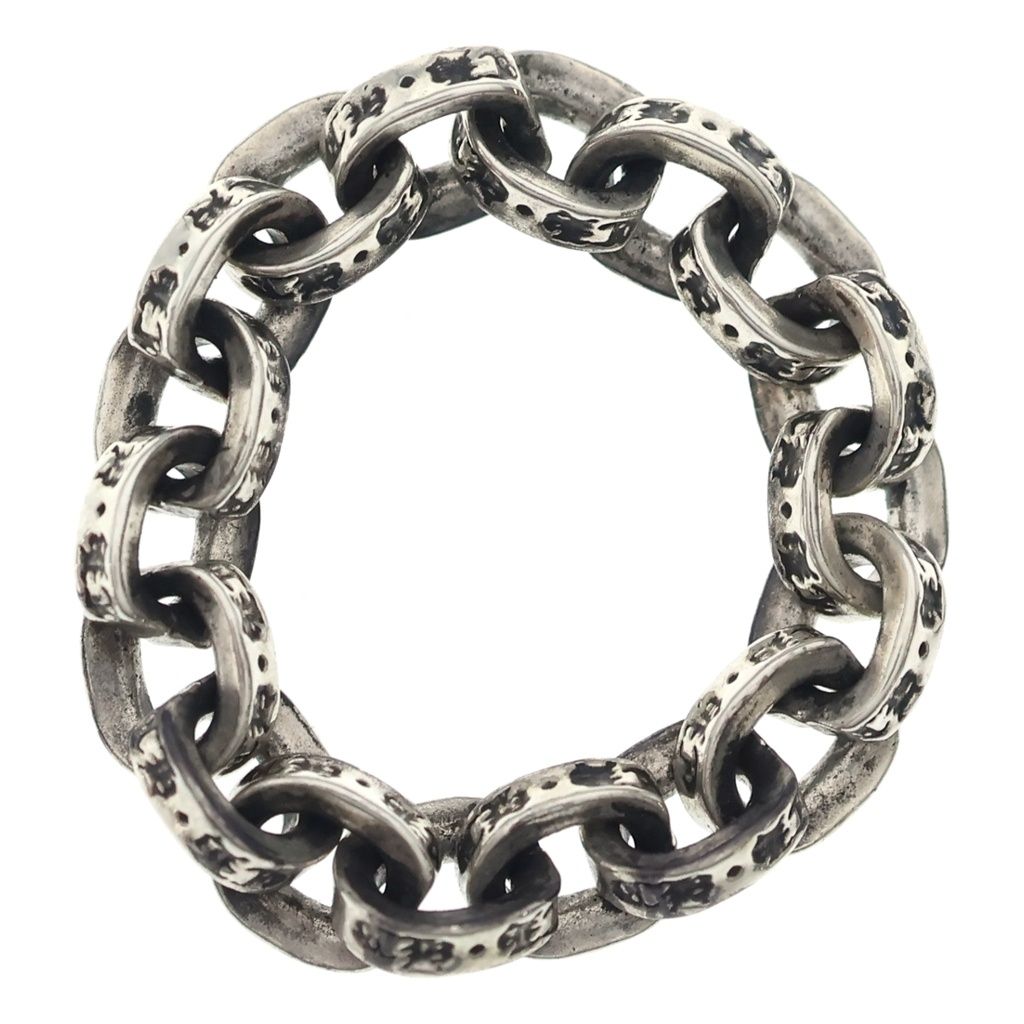 Chrome Hearts Paper Chain Ring Silver — view 5