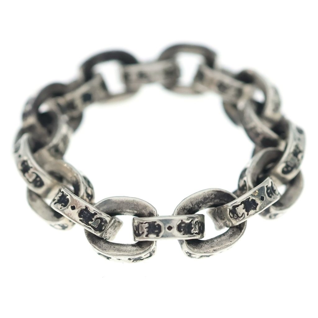 Chrome Hearts Paper Chain Ring Silver