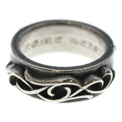 Chrome Hearts Dbl Narrow Vine Band Double Silver Ring