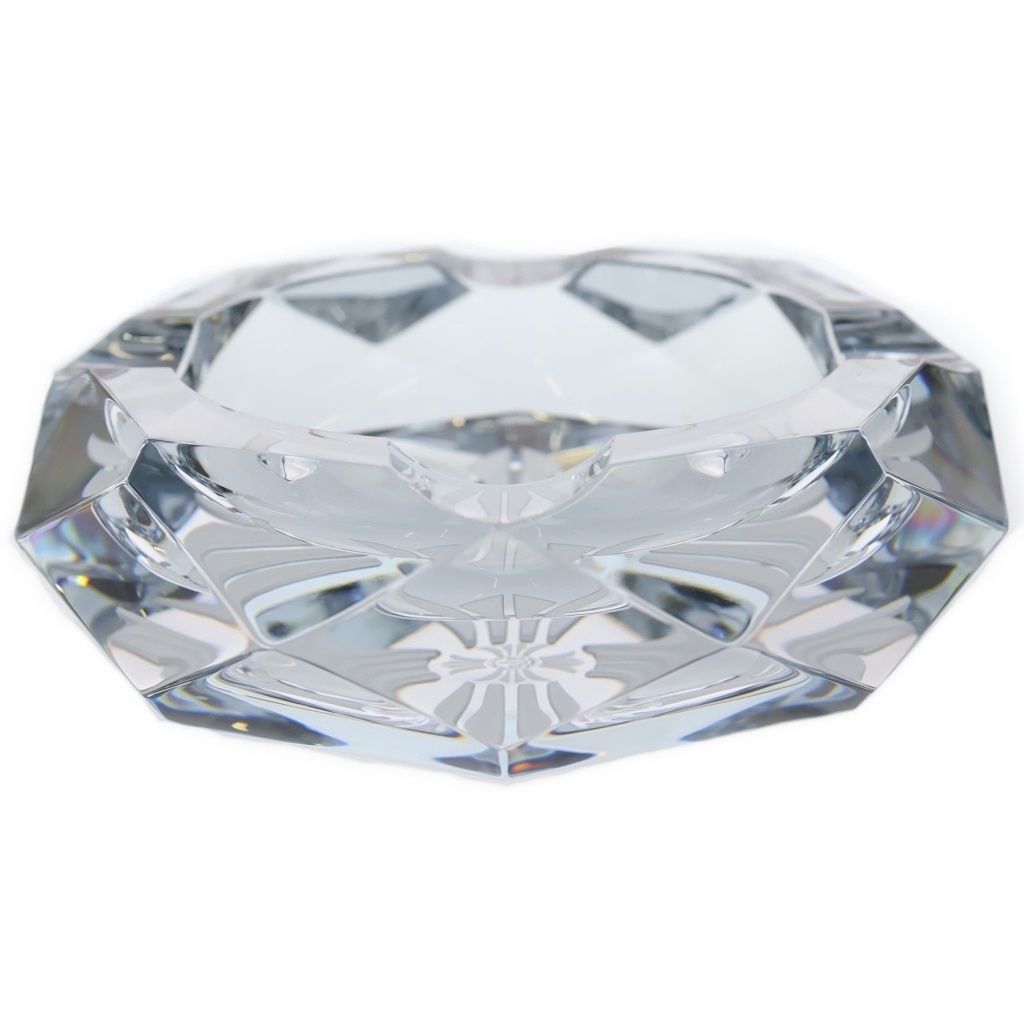 Chrome Hearts Baccarat CH Plus Crystal Ashtray Clear — view 4