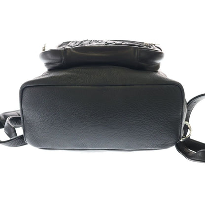 Chrome Hearts Grade Cemetery Cross Patch Leather Backpack Black — view 4