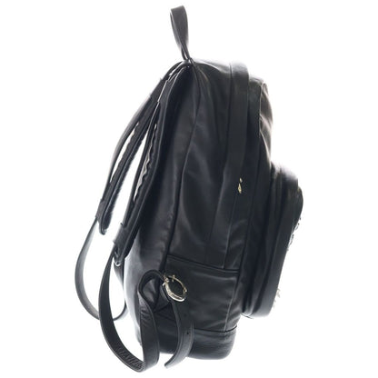 Chrome Hearts Grade Cemetery Cross Patch Leather Backpack Black — view 3