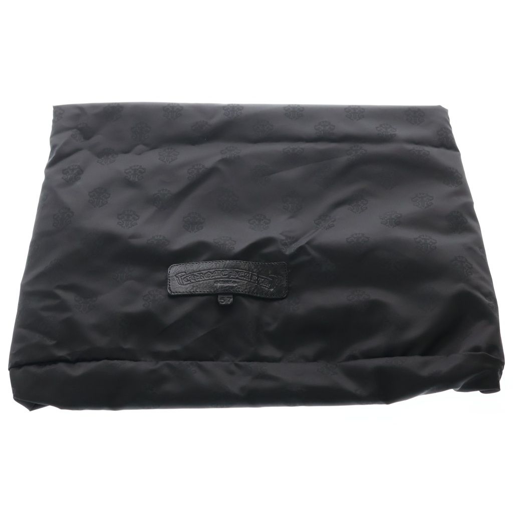 Chrome Hearts Grade Cemetery Cross Patch Leather Backpack Black — view 6