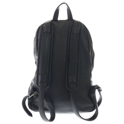 Chrome Hearts Grade Cemetery Cross Patch Leather Backpack Black — view 2