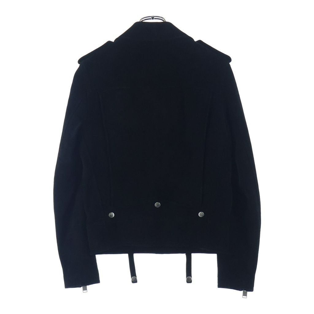 Saint Laurent Paris 01 Classic Motorcycle Jacket Double Rider's Suede Leather — view 2