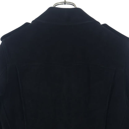 Saint Laurent Paris 01 Classic Motorcycle Jacket Double Rider's Suede Leather — view 4