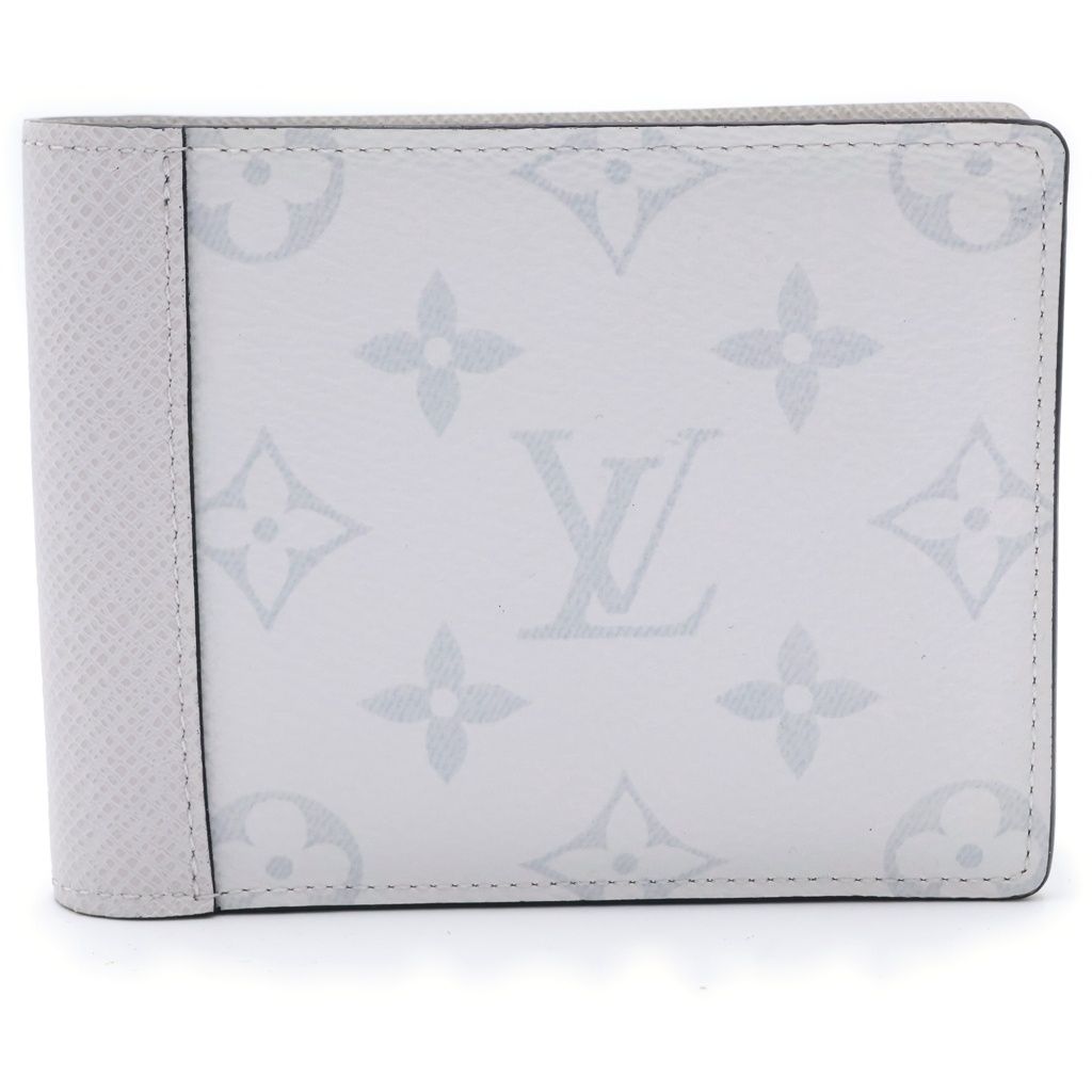 Louis Vuitton Portefeuille Multiple Anti Cutica Taigarama Monogram Leather