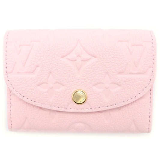 Louis Vuitton Monogram Empreinte Confetti Pink Porto Mone Rosalie Compact